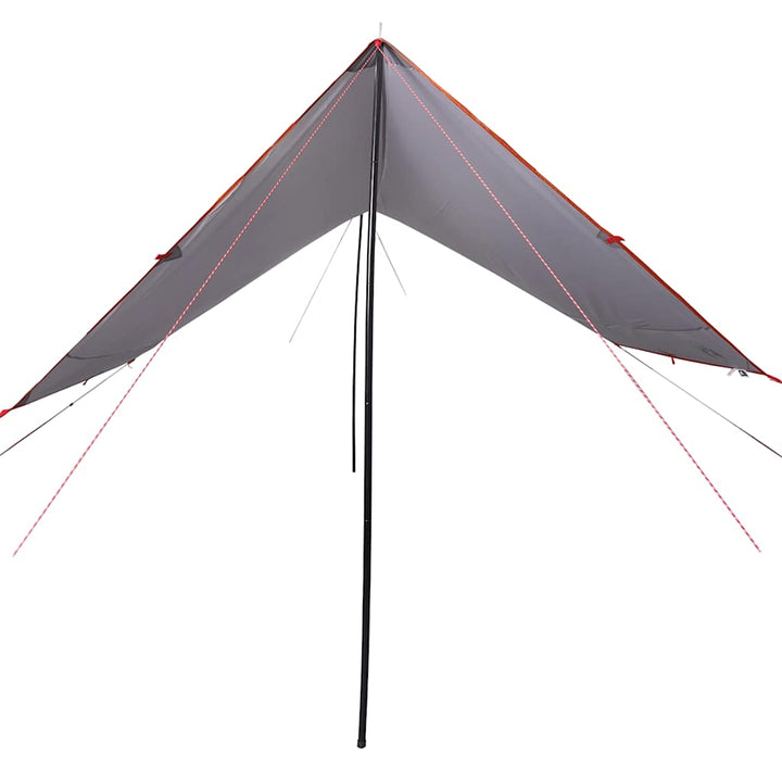 tarp 430x380x210 cm vandtæt grå og orange