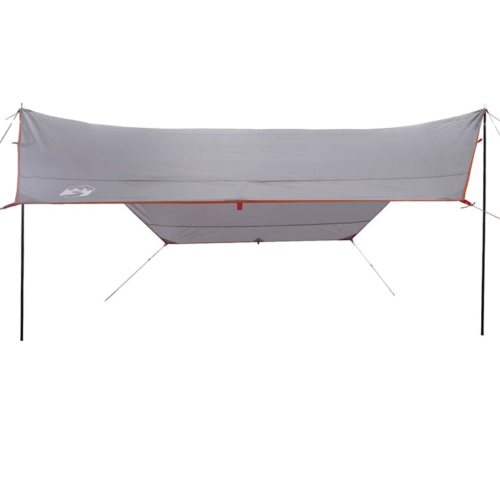 tarp 430x380x210 cm vandtæt grå og orange