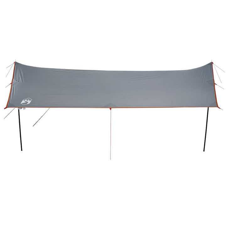 tarp 460x305x210 cm vandtæt grå og orange