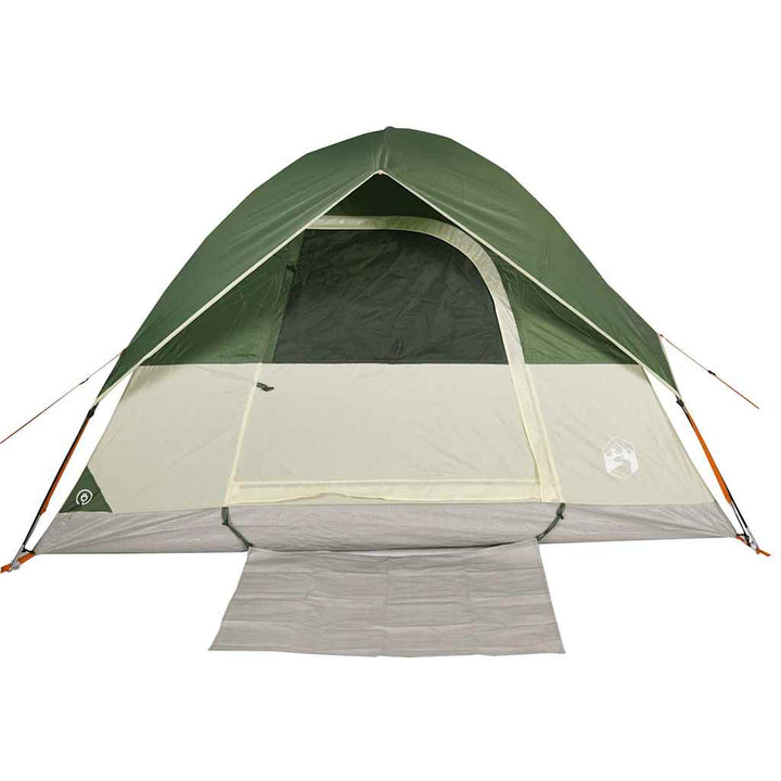 2-personers campingtelt vandtæt kuppel grøn