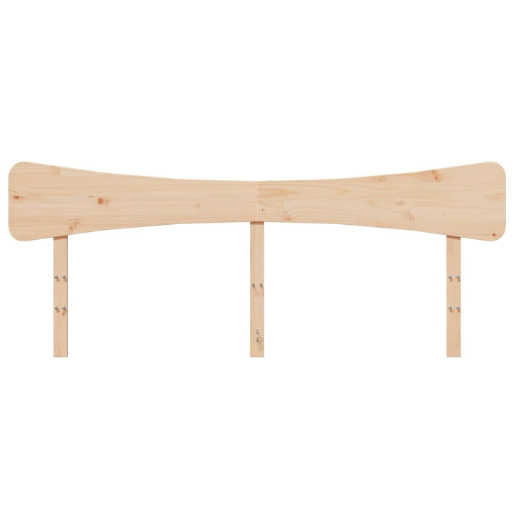 sengegavl 200 cm massivt fyrretræ