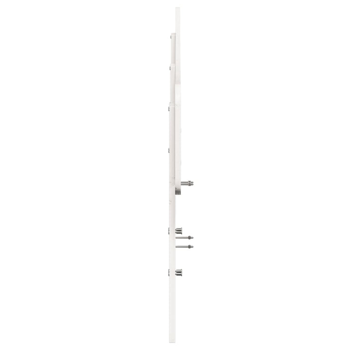 sengegavl 200 cm massivt fyrretræ hvid
