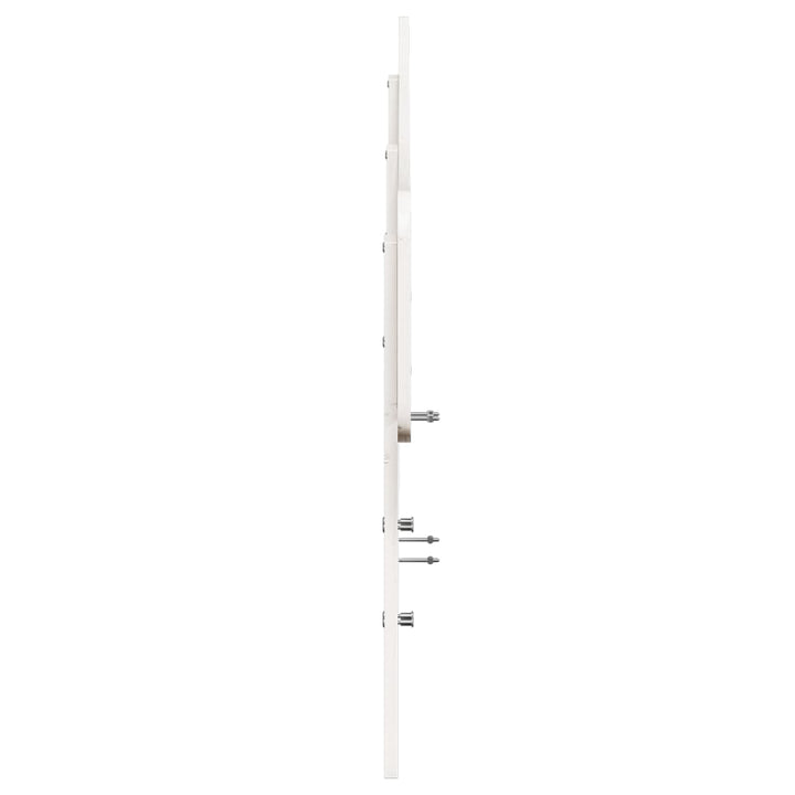 sengegavl 180 cm massivt fyrretræ hvid