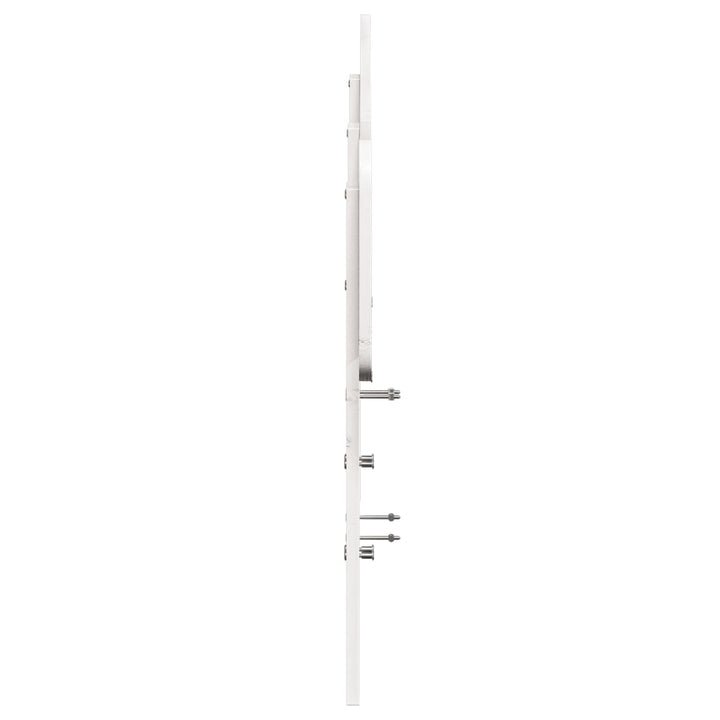 sengegavl 160 cm massivt fyrretræ hvid