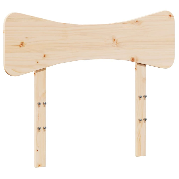 sengegavl 100 cm massivt fyrretræ