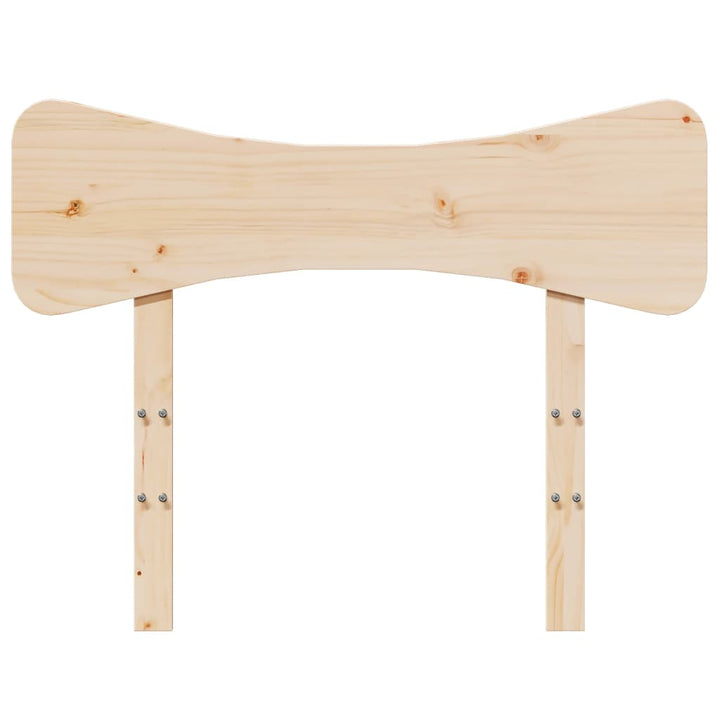 sengegavl 100 cm massivt fyrretræ