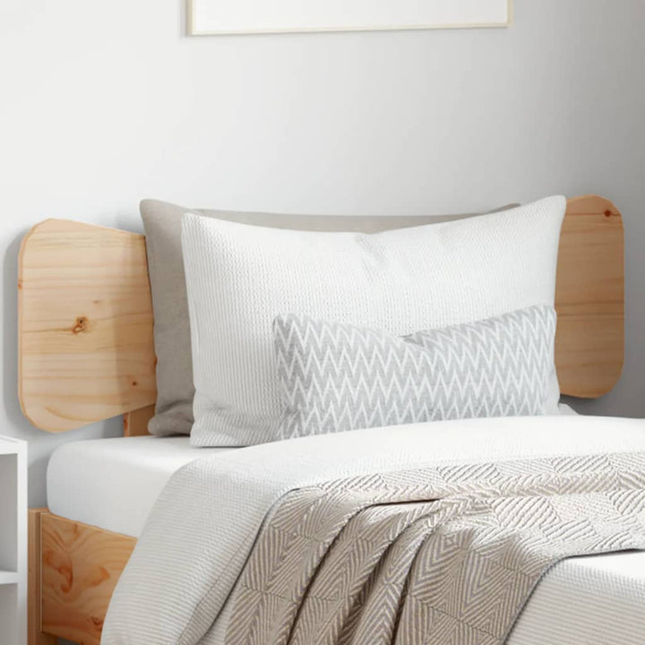 sengegavl 100 cm massivt fyrretræ
