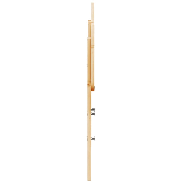 sengegavl 90 cm massivt fyrretræ