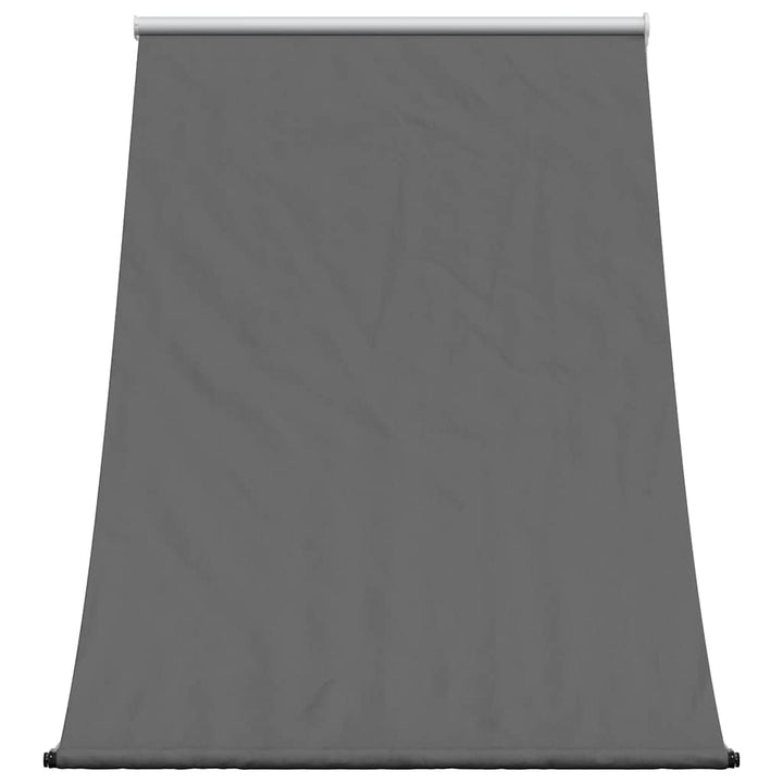 markise 150x150 cm sammenrullelig stof og stål antracitgrå