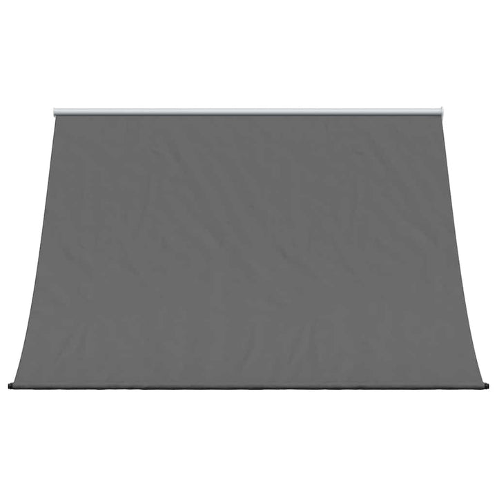 markise 200x150 cm sammenrullelig stof og stål antracitgrå