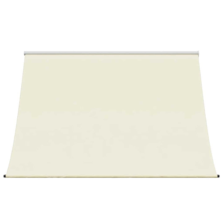 markise 250x150 cm sammenrullelig stof og stål cremefarvet