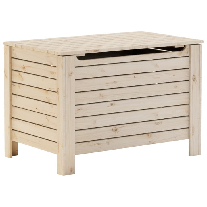 opbevaringsboks med låg RANA 80x49x54 cm massivt fyrretræ