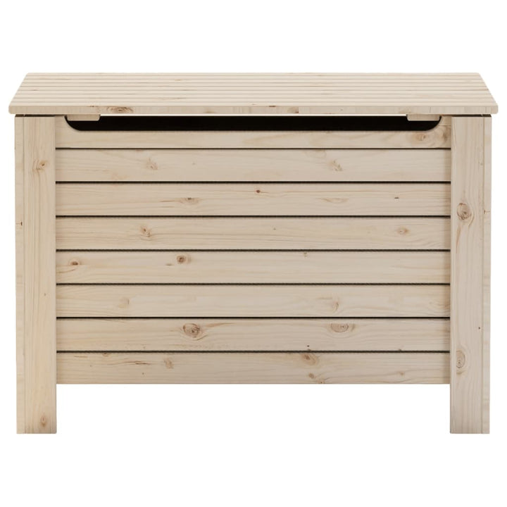 opbevaringsboks med låg RANA 80x49x54 cm massivt fyrretræ
