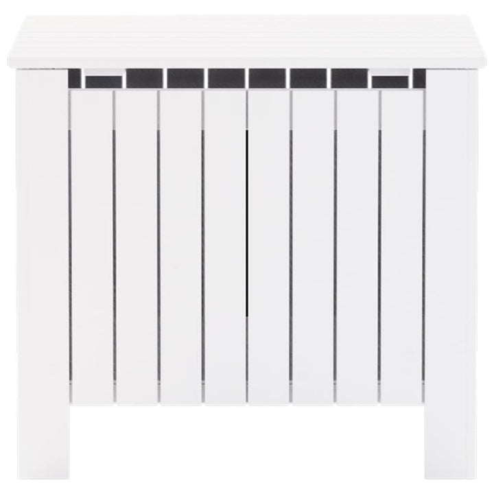 opbevaringsboks med låg RANA 60x49x54 cm massivt fyrretræ hvid