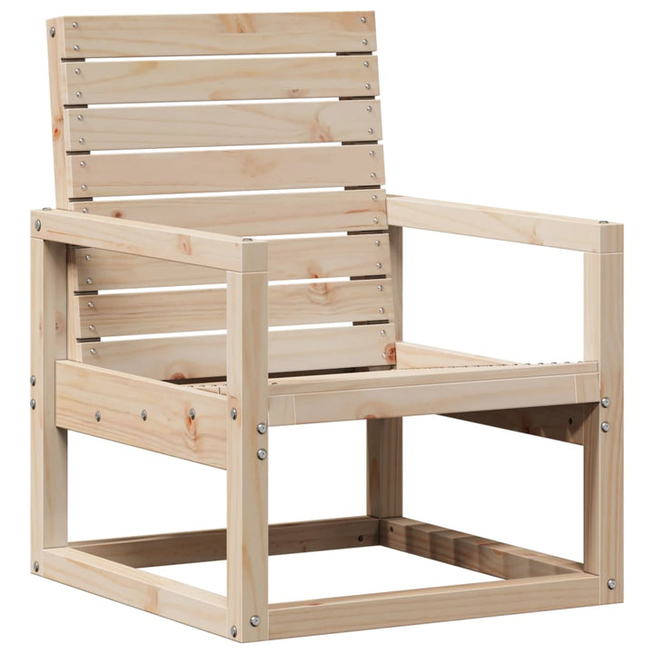 havestol 57,5x63x76 cm massivt fyrretræ
