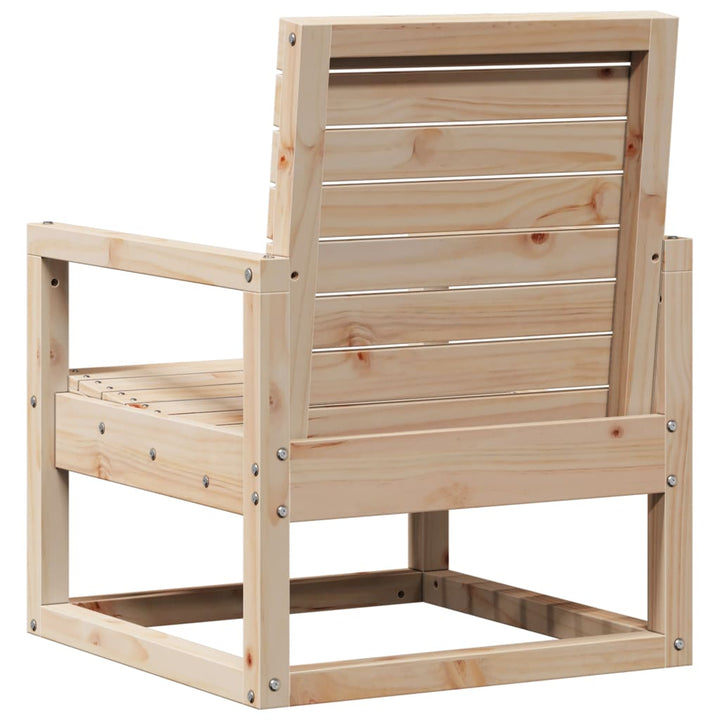 havestol 57,5x63x76 cm massivt fyrretræ