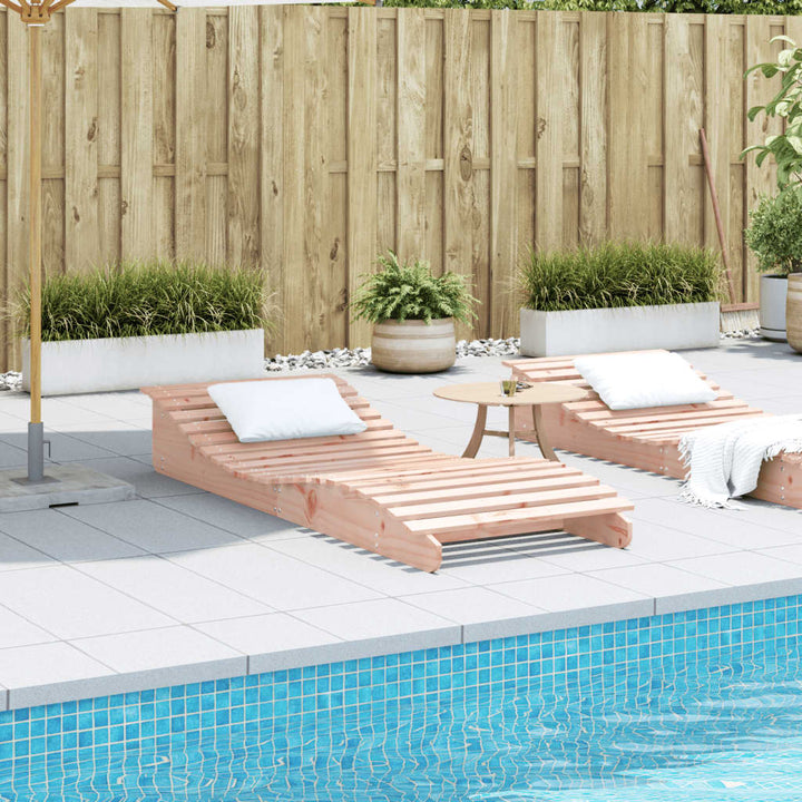 liggestol 205x80x31,5 cm massivt douglasgran