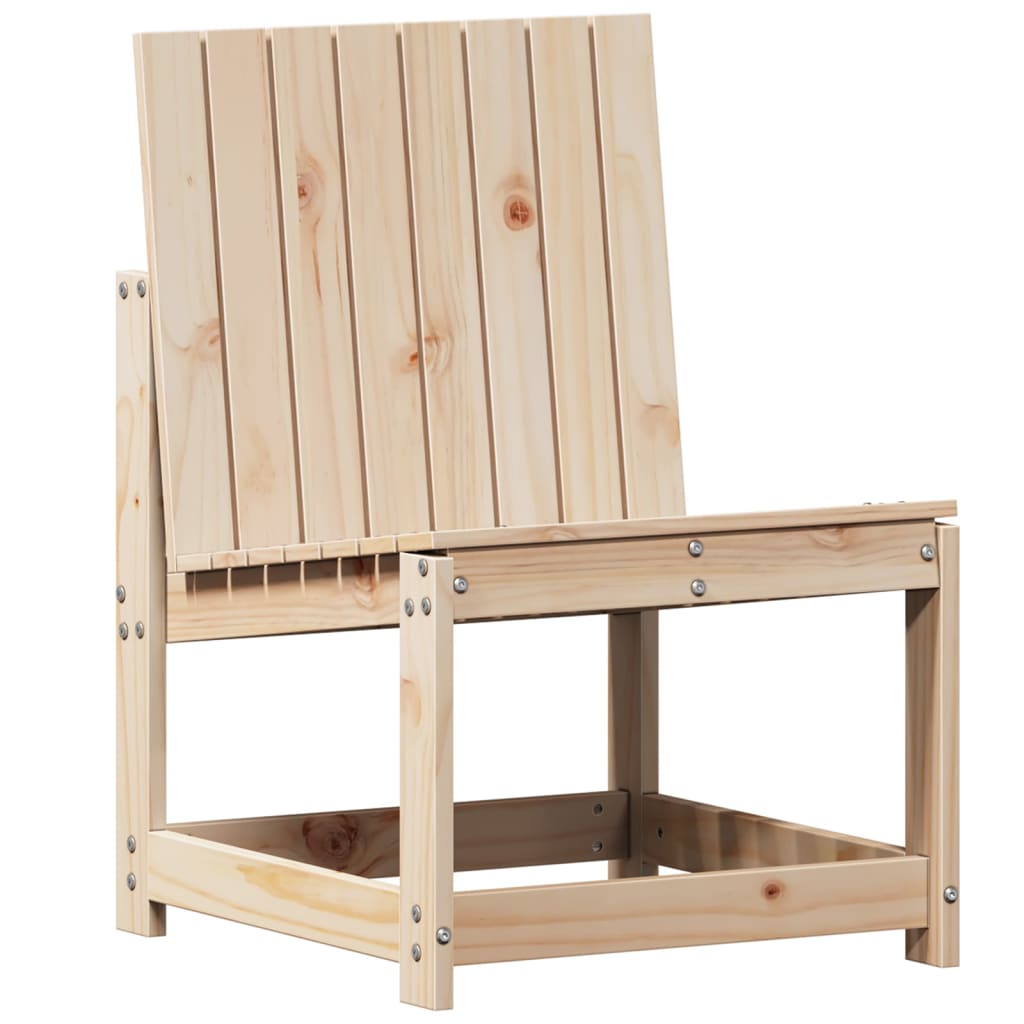 havestol 50,5x55x77 cm massivt fyrretræ