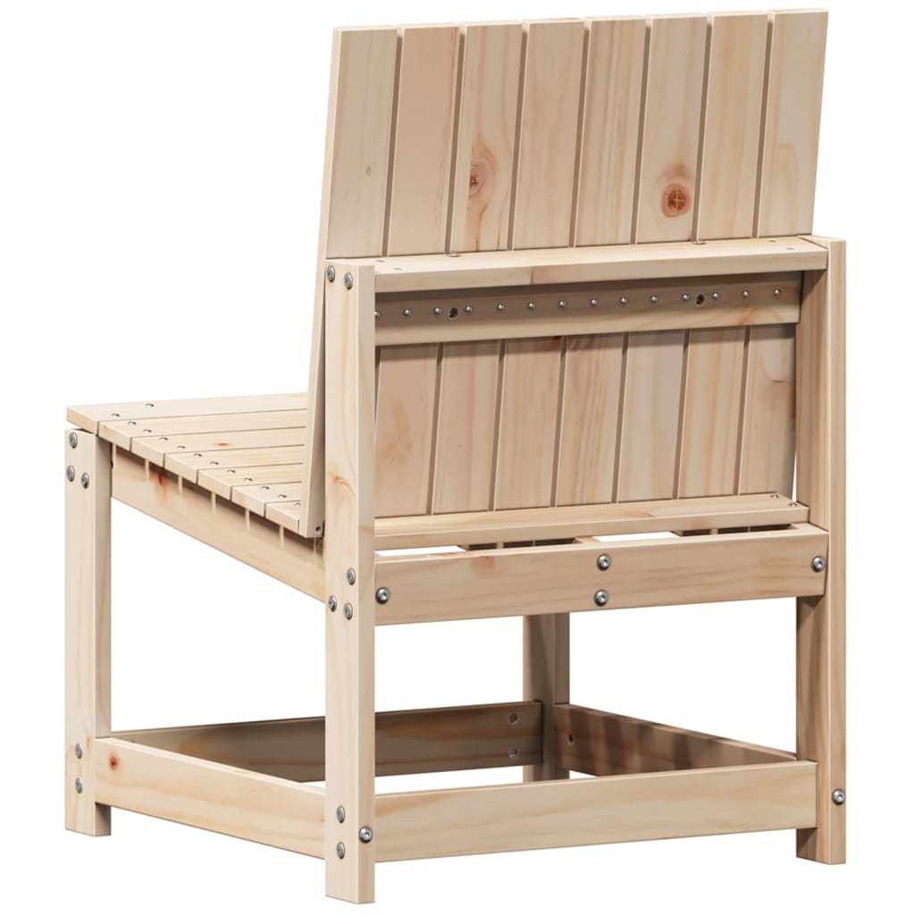 havestol 50,5x55x77 cm massivt fyrretræ