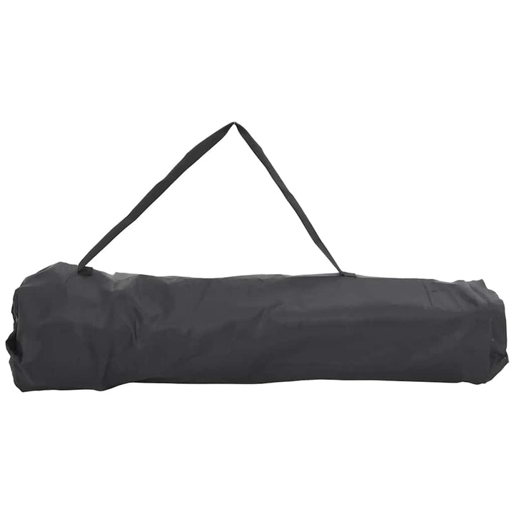 campingstole med lommer 2 stk. foldbar grå