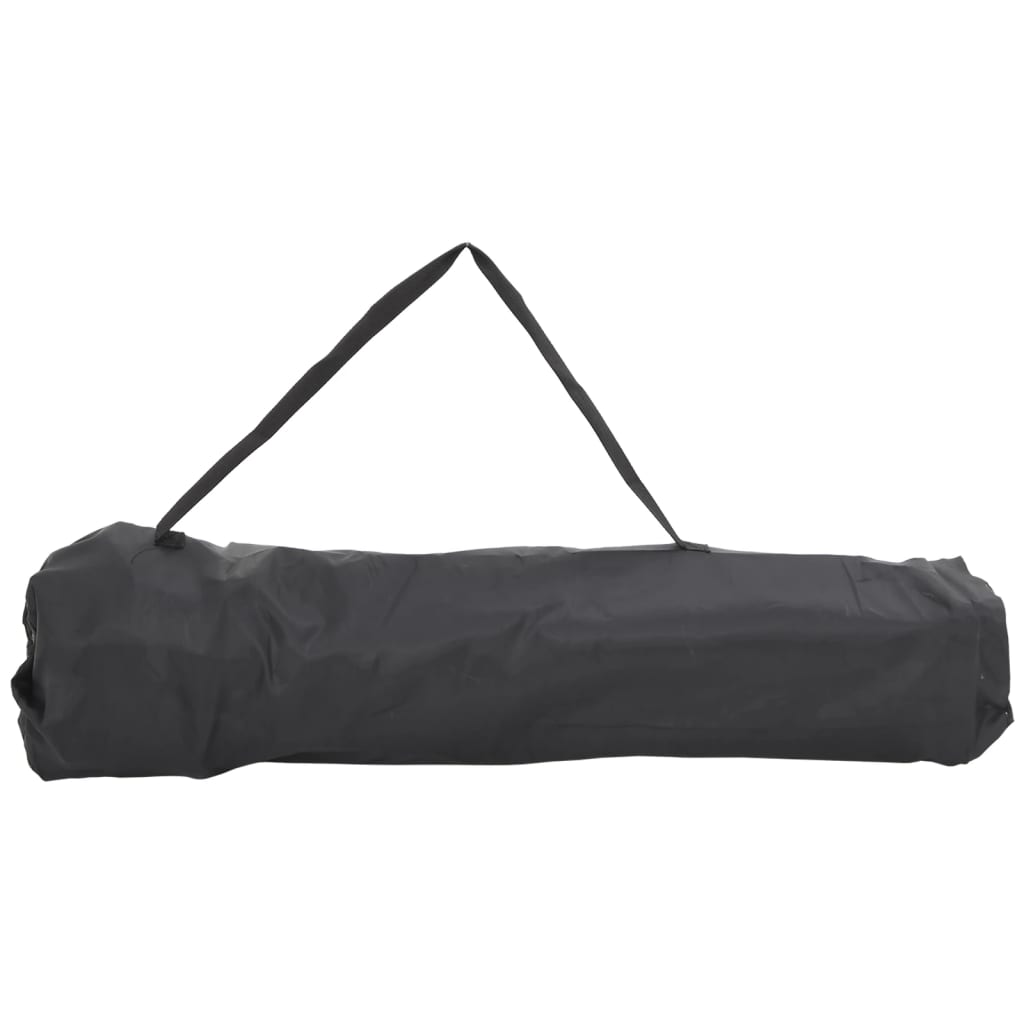 campingstole med lommer 2 stk. foldbar brun