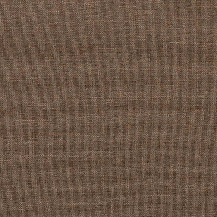 chaiselong med massage og hynder stof brun