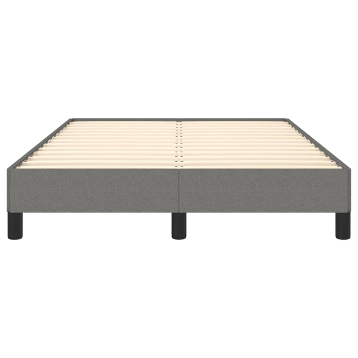 sengeramme uden madras 120x190 cm stof enkeltseng Mørkegrå