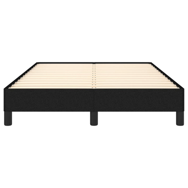 sengeramme uden madras 120x190 cm stof sort