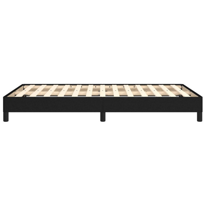 sengeramme uden madras 120x190 cm stof sort