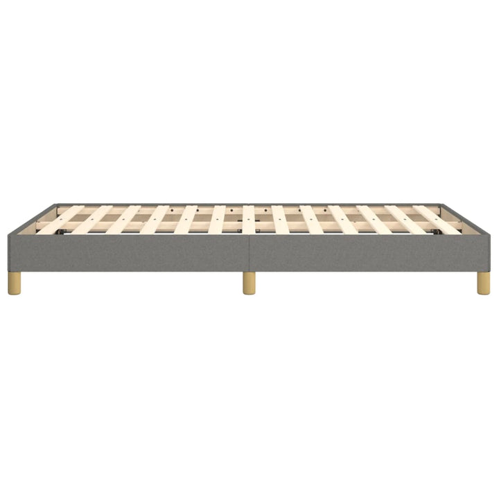 sengeramme uden madras 120x190 cm stof enkeltseng Mørkegrå
