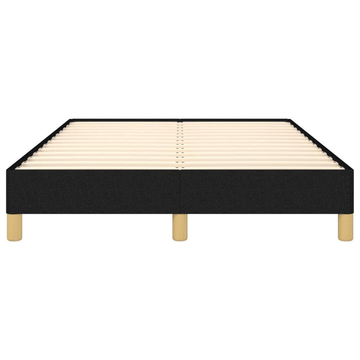 sengeramme uden madras 120x190 cm stof sort