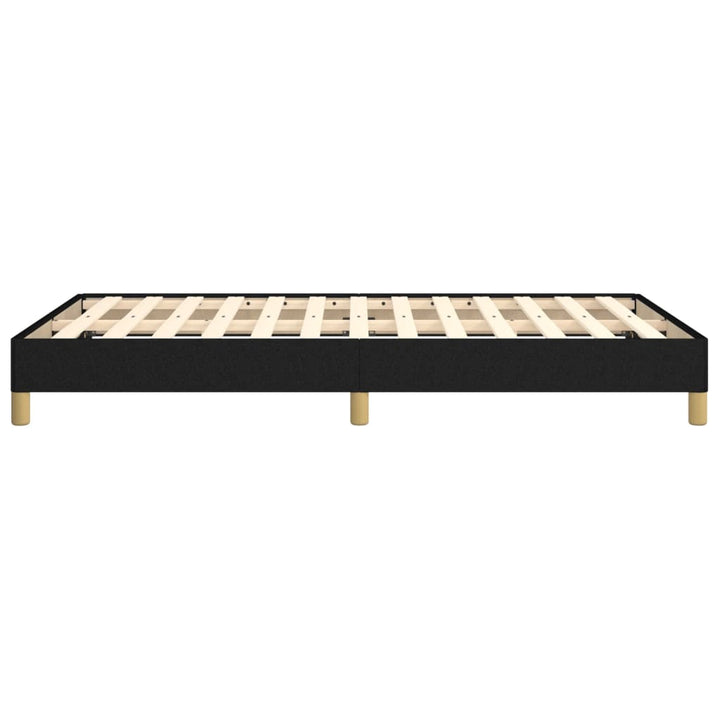 sengeramme uden madras 120x190 cm stof sort
