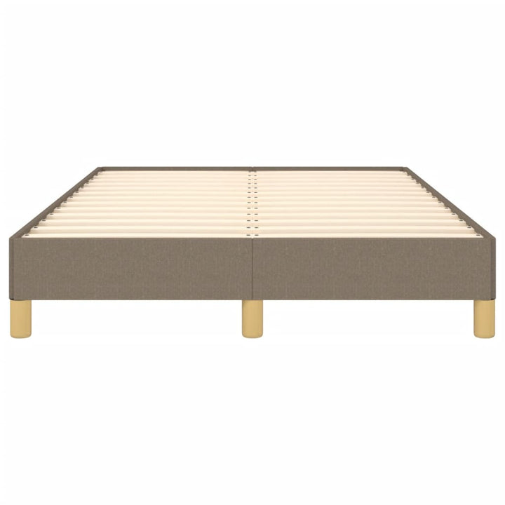 sengeramme uden madras 120x190 cm stof gråbrun