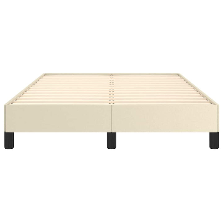 sengeramme uden madras 120x190 cm kunstlæder enkeltseng