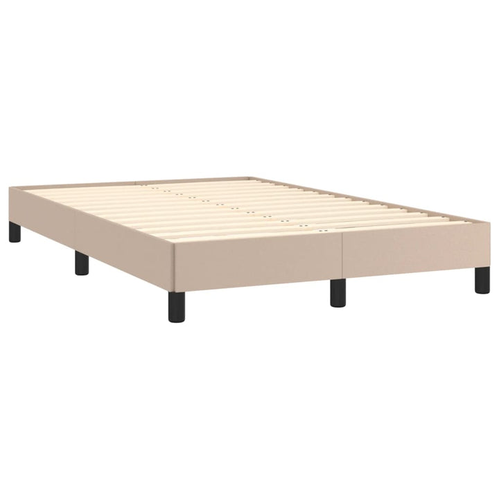 sengeramme uden madras 120x190 cm cappuccino farvet