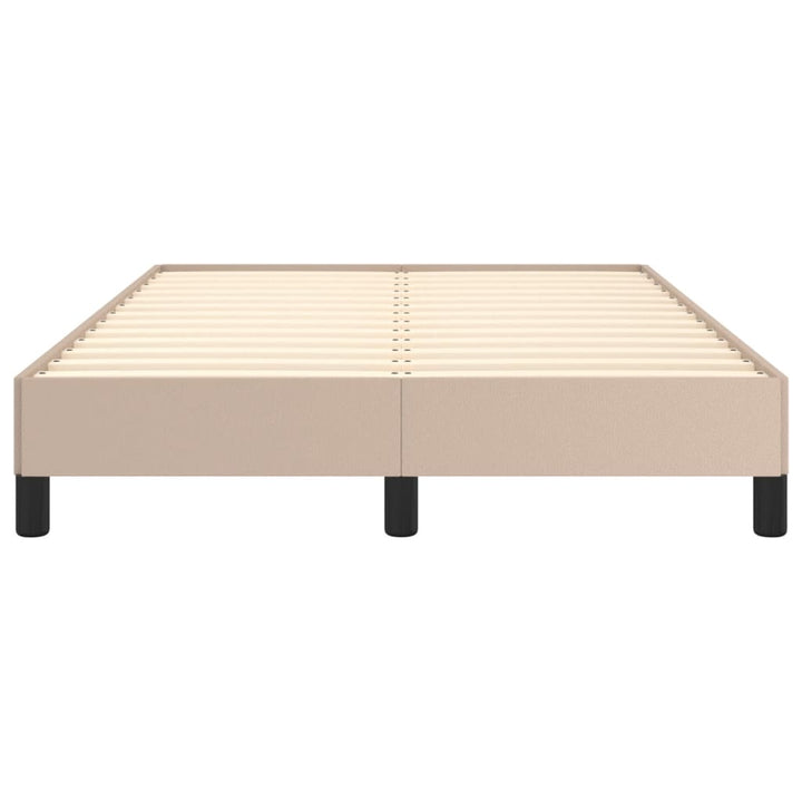 sengeramme uden madras 120x190 cm cappuccino farvet