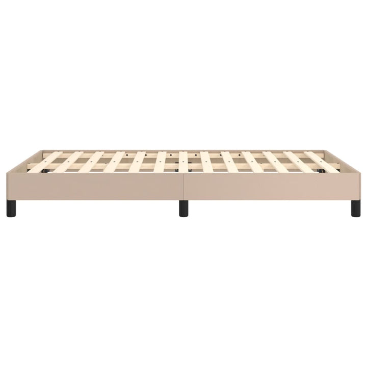 sengeramme uden madras 120x190 cm cappuccino farvet