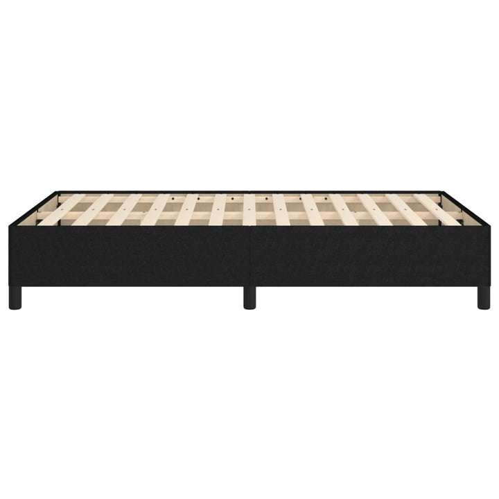 sengeramme uden madras 120x190 cm stof sort