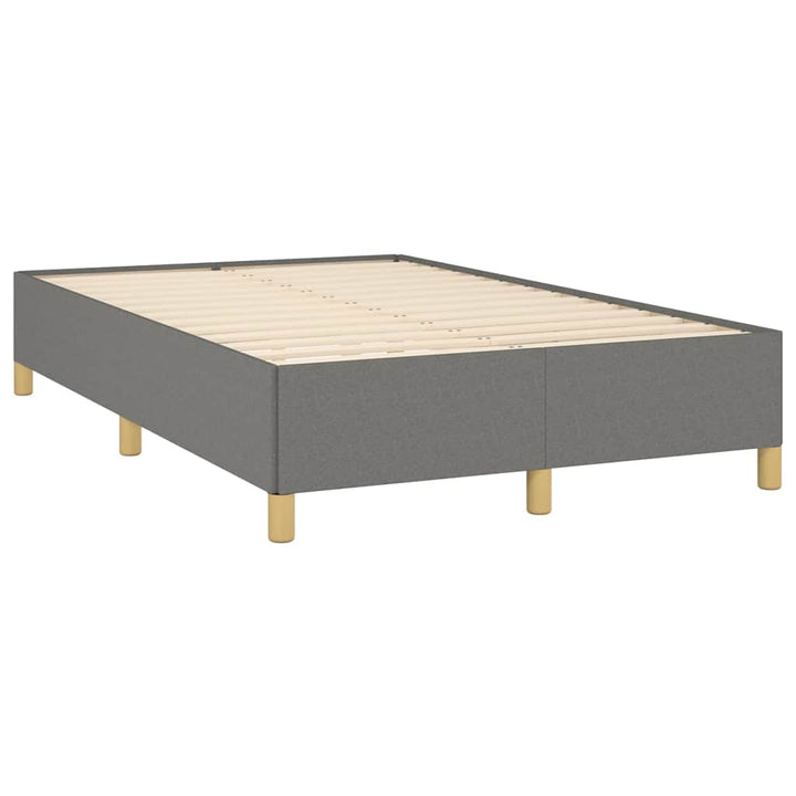 sengeramme uden madras 120x190 cm stof enkeltseng Mørkegrå