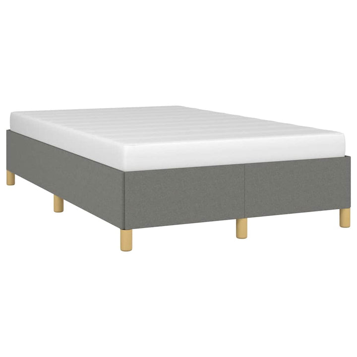 sengeramme uden madras 120x190 cm stof enkeltseng Mørkegrå