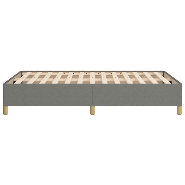 sengeramme uden madras 120x190 cm stof enkeltseng Mørkegrå