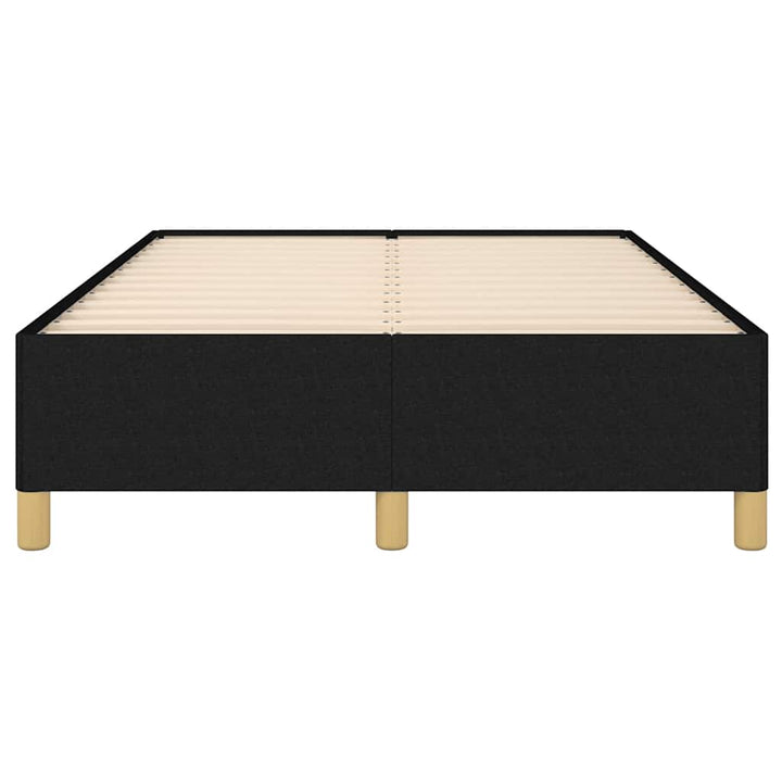 sengeramme uden madras 120x190 cm stof sort