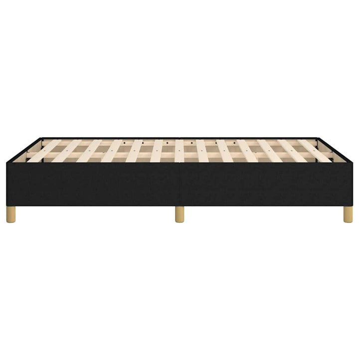 sengeramme uden madras 120x190 cm stof sort