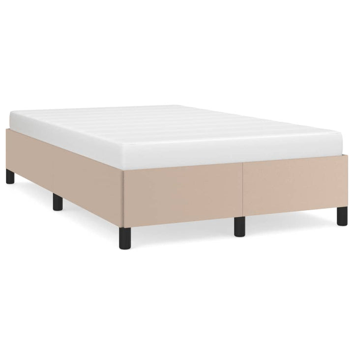 sengeramme uden madras 120x190 cm cappuccino farvet