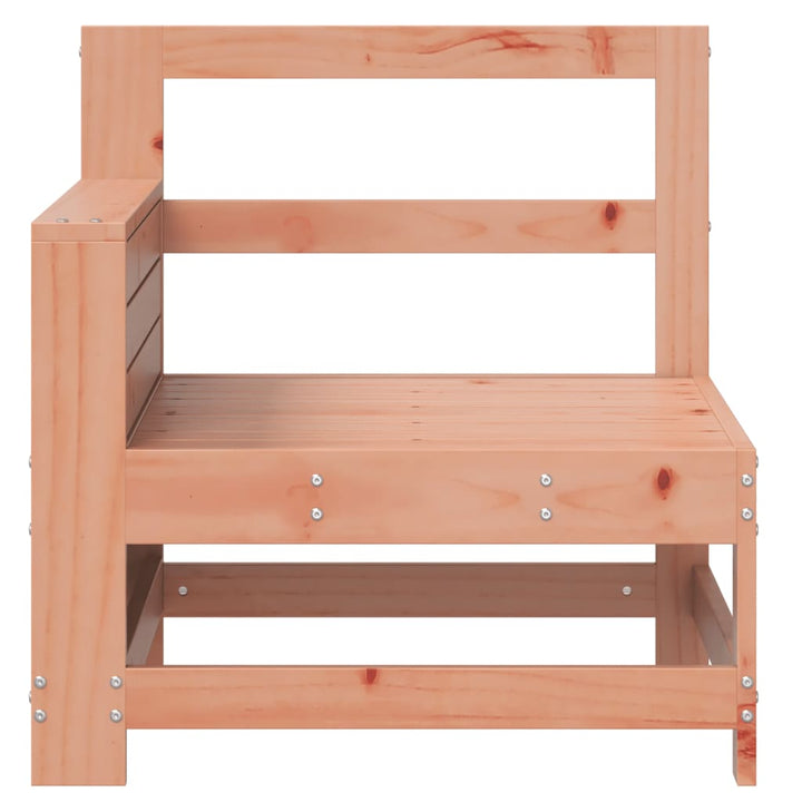 sofamodul med armlæn og sidebord massivt douglasgran