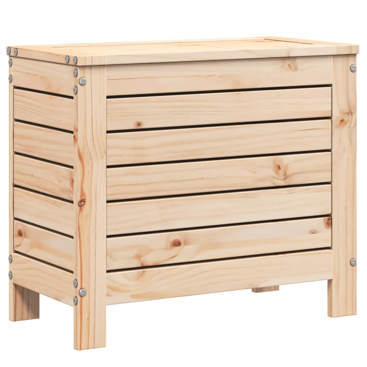 haveskammel 62x31,5x52 cm massivt fyrretræ