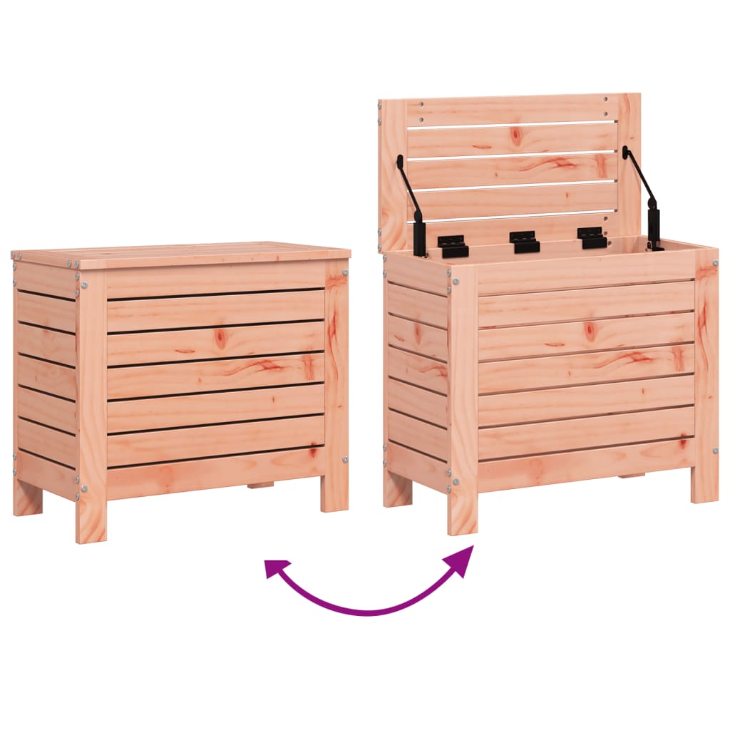 haveskammel 62x31,5x52 cm massivt douglasgran
