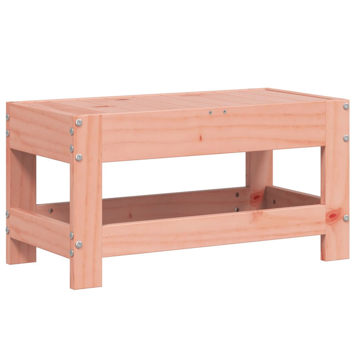 haveskammel 62x30x32 cm massivt douglasgran