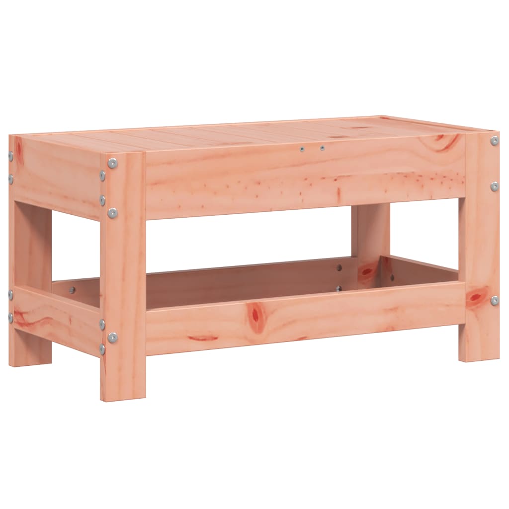 haveskammel 62x30x32 cm massivt douglasgran