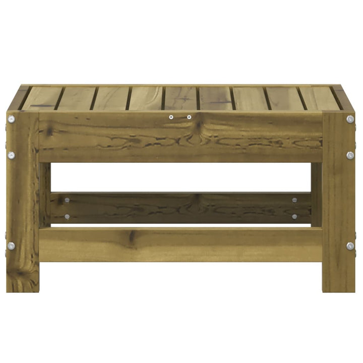 haveskammel 62x30x32 cm imprægneret fyrretræ